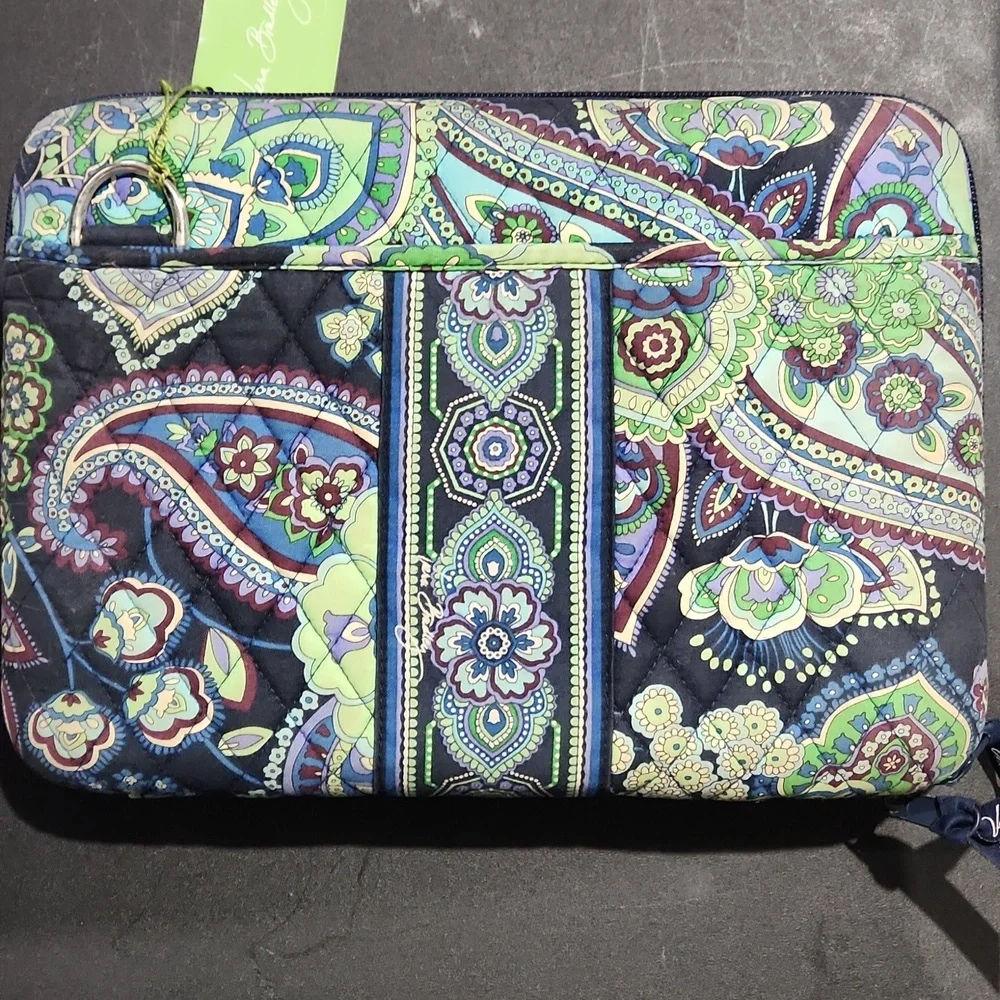 Vera Bradley Blue Rhapsody Mini Laptop/Tablet Case